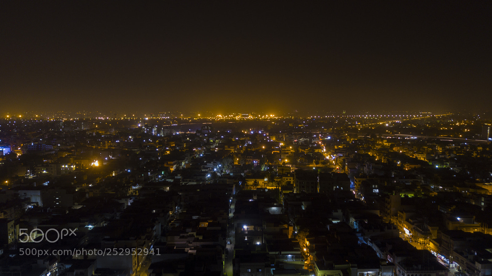 DJI FC220 sample photo. Karachi city of lights. photography