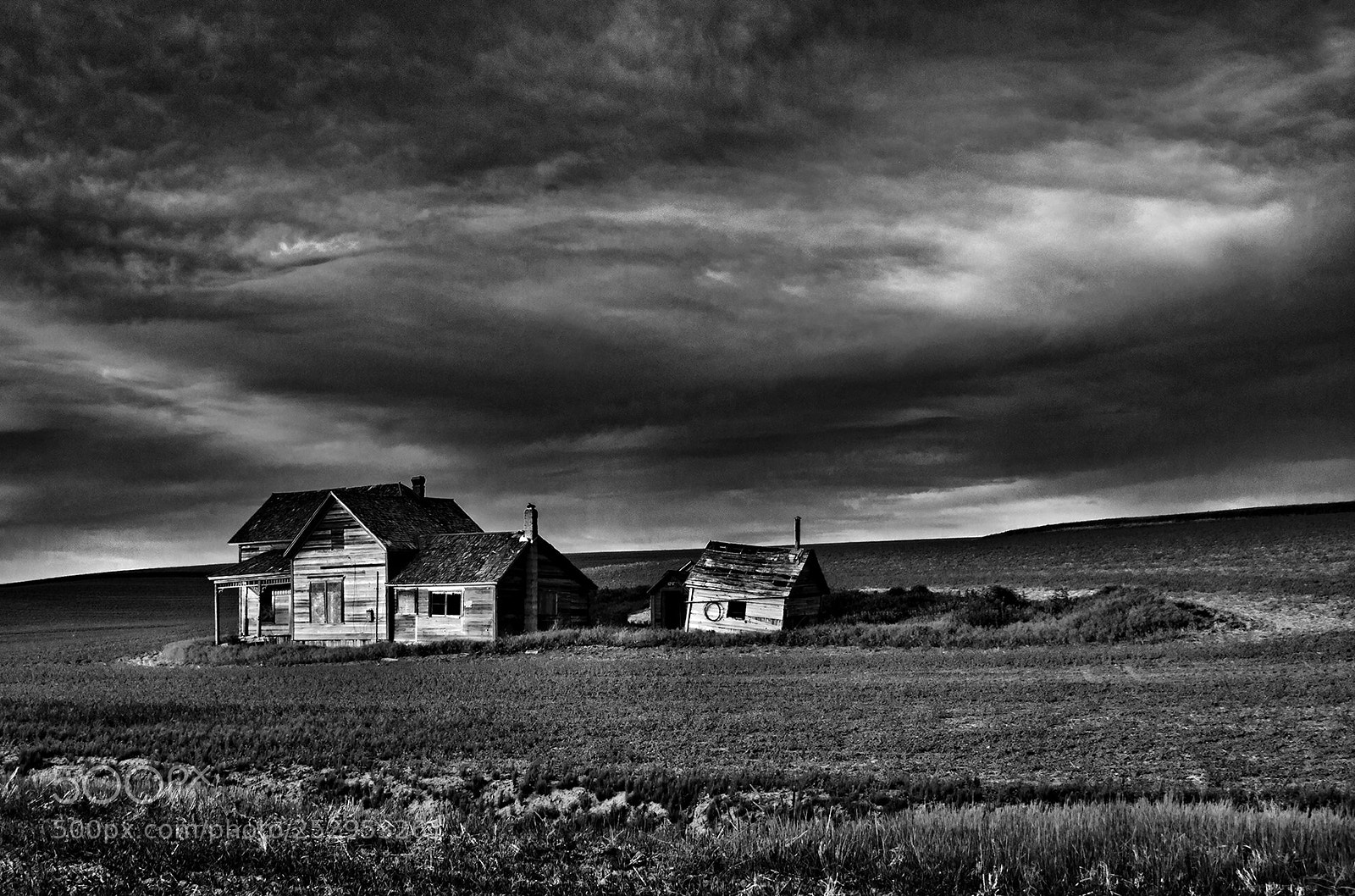 Canon EOS 700D (EOS Rebel T5i / EOS Kiss X7i) sample photo. Abandoned house palouse photography