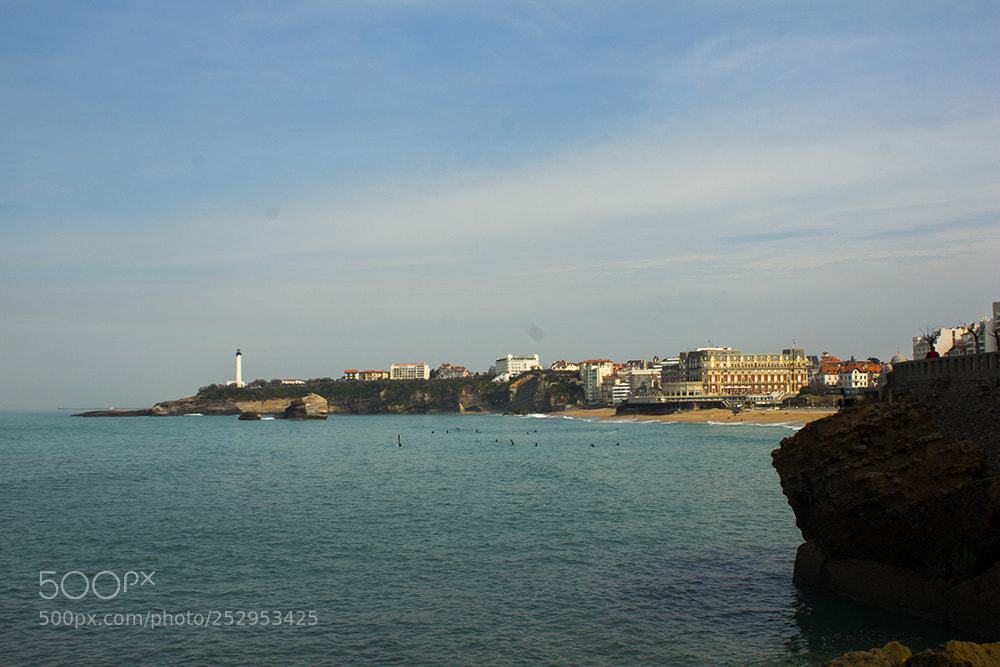 Canon EOS 500D (EOS Rebel T1i / EOS Kiss X3) sample photo. Biarritz,france photography