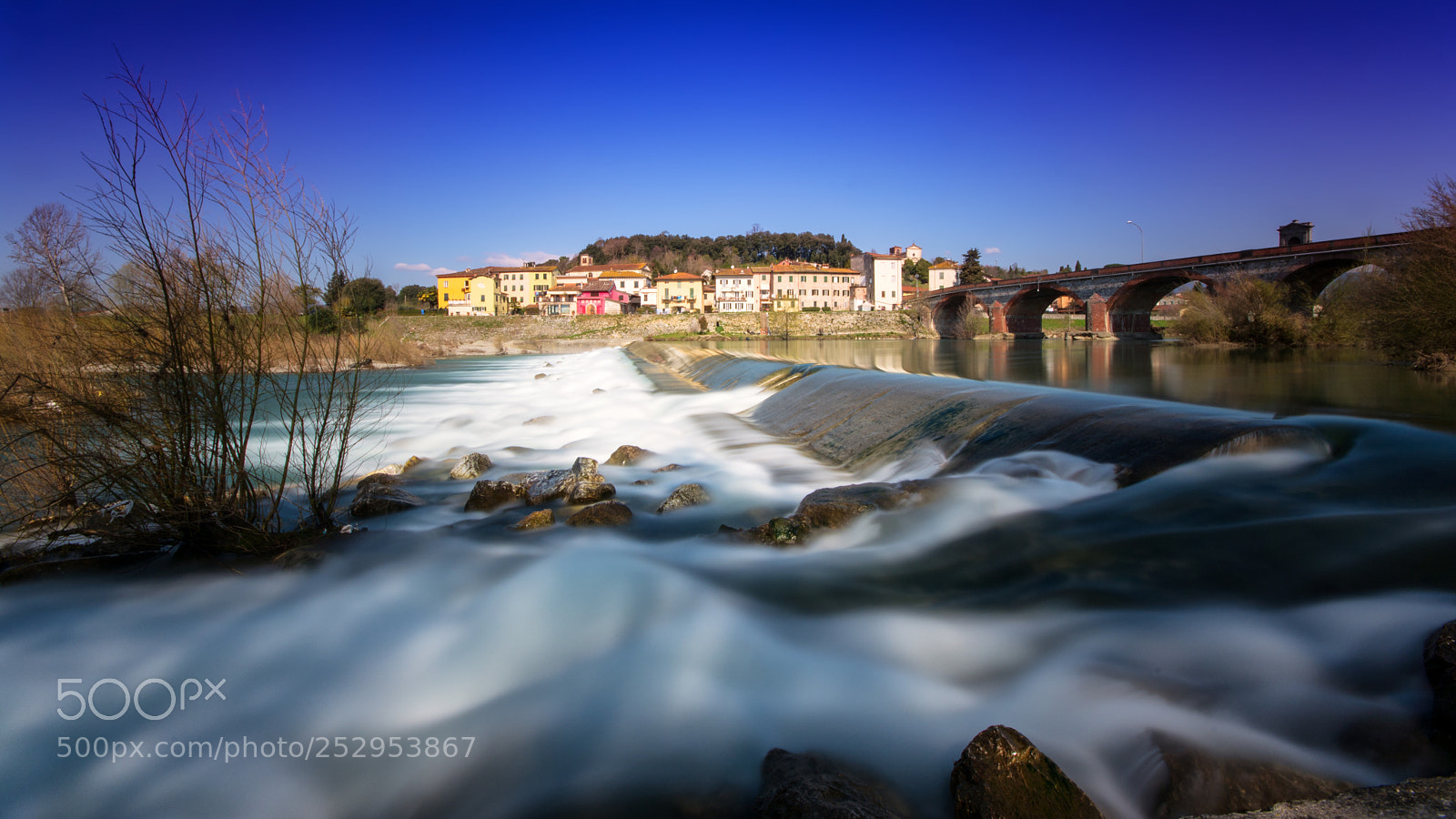 Nikon D7200 sample photo. Flowing river photography
