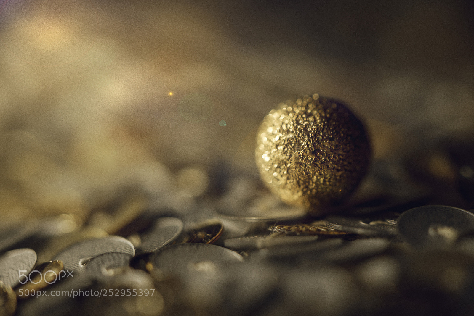 Nikon D600 sample photo. Golden ball photography
