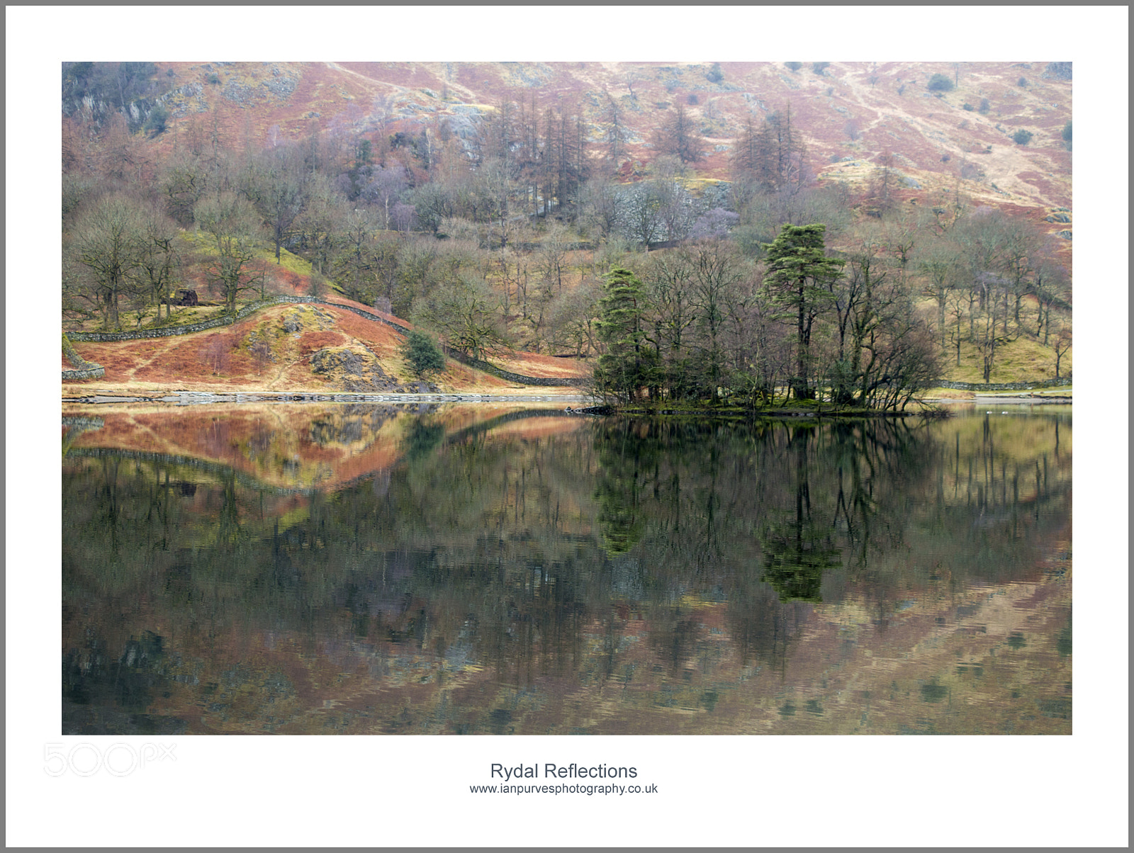 Canon EOS 70D sample photo. Rydal reflections photography