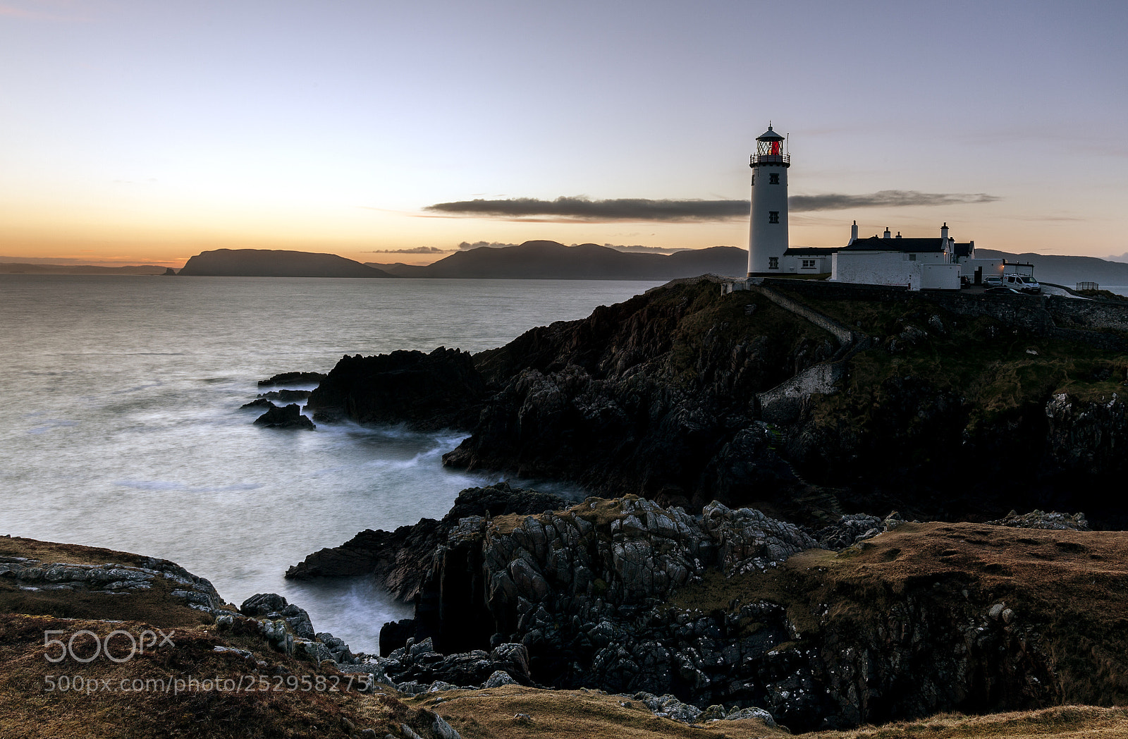 Canon EOS 5D Mark II sample photo. Fanad lighthouse photography