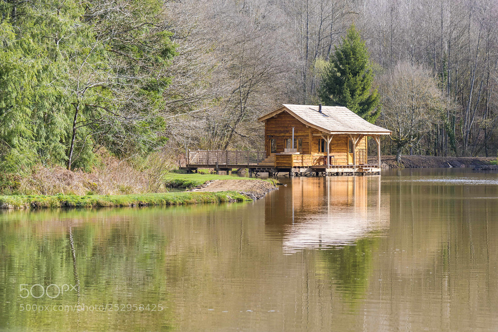 Nikon D810 sample photo. La cabane du lac photography