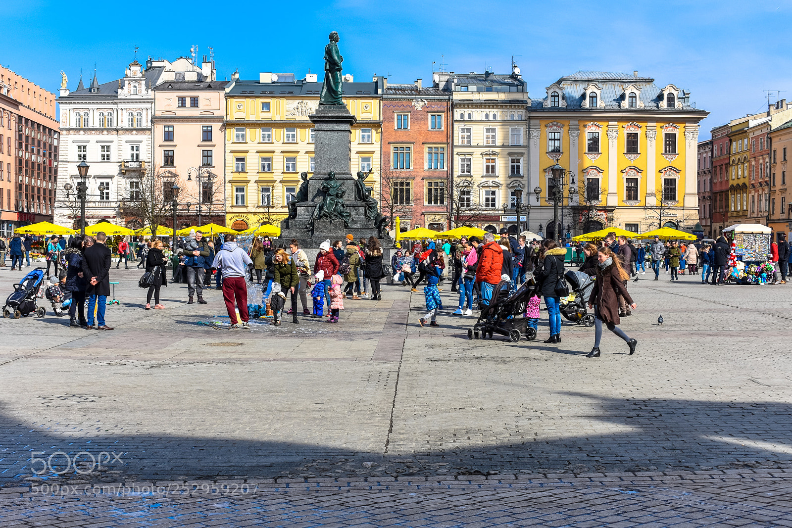 Nikon D3400 sample photo. Krak w main square photography