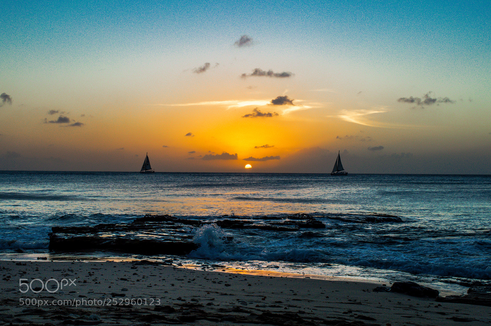 Nikon D3200 sample photo. Boats at sunset photography