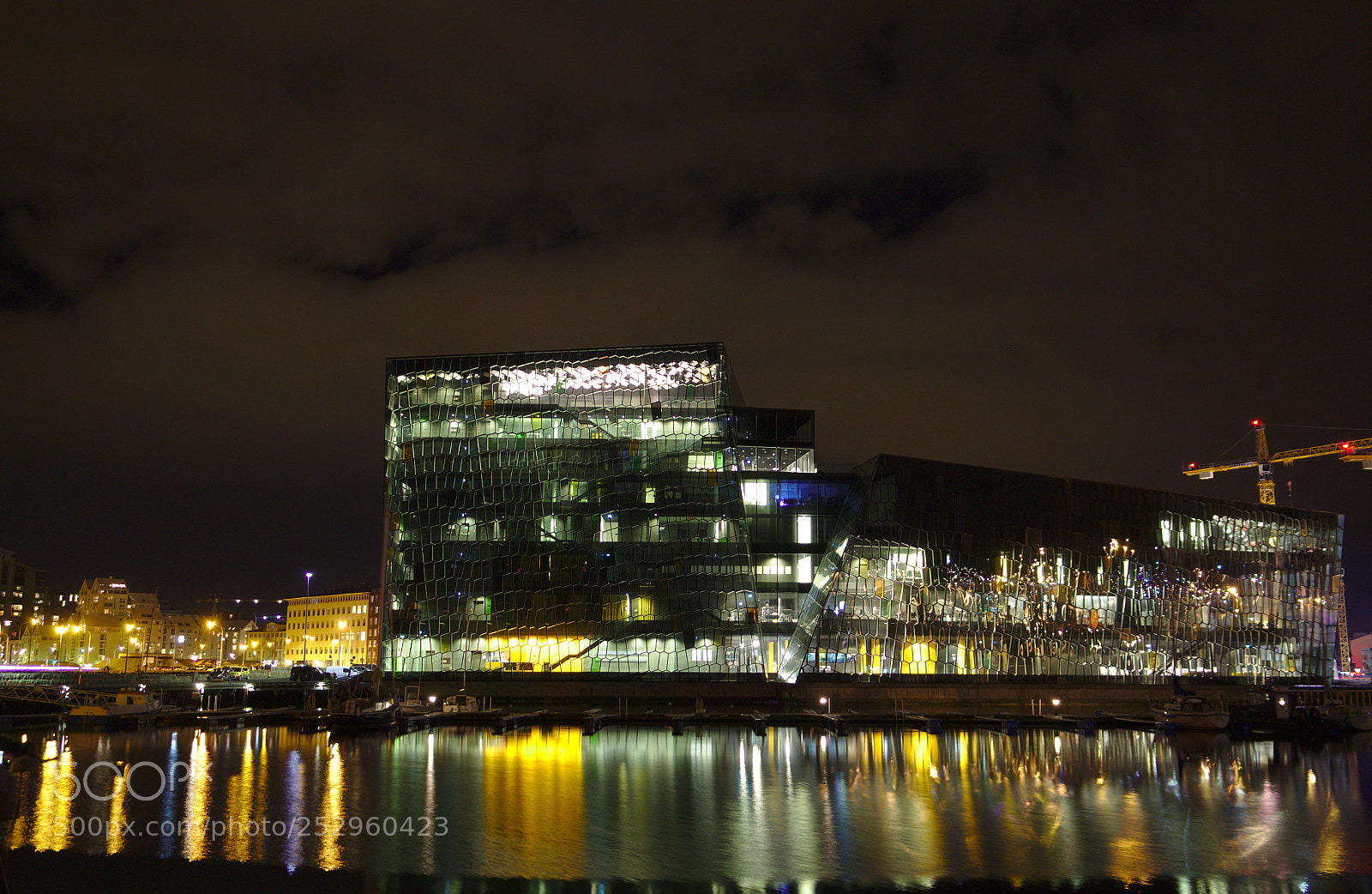 Canon EOS 700D (EOS Rebel T5i / EOS Kiss X7i) sample photo. Harpa reykjavik concert hall photography