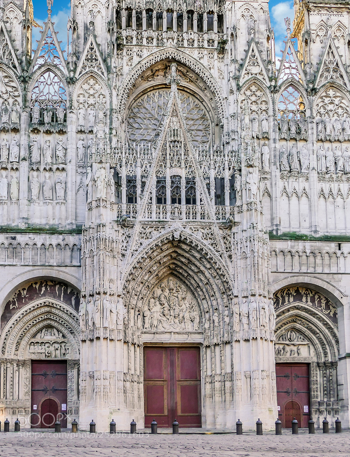 Panasonic Lumix DMC-FZ1000 sample photo. Cathédrale de rouen photography