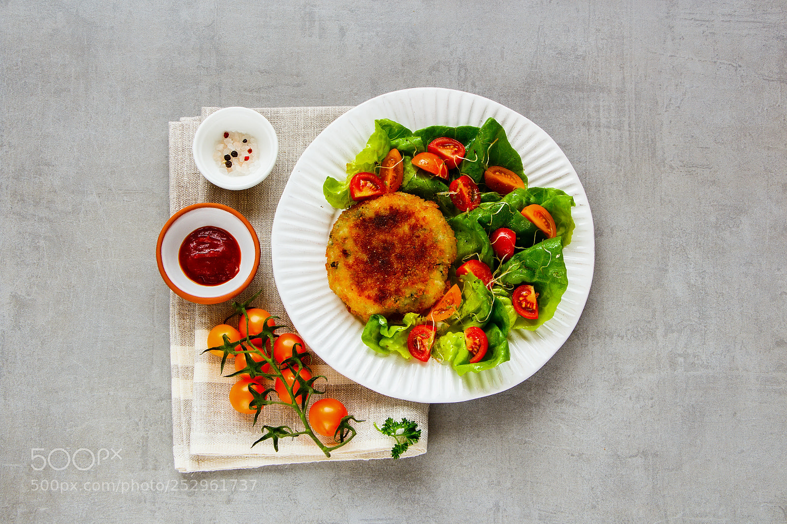 Canon EOS 700D (EOS Rebel T5i / EOS Kiss X7i) sample photo. Homemade vegan cutlet photography