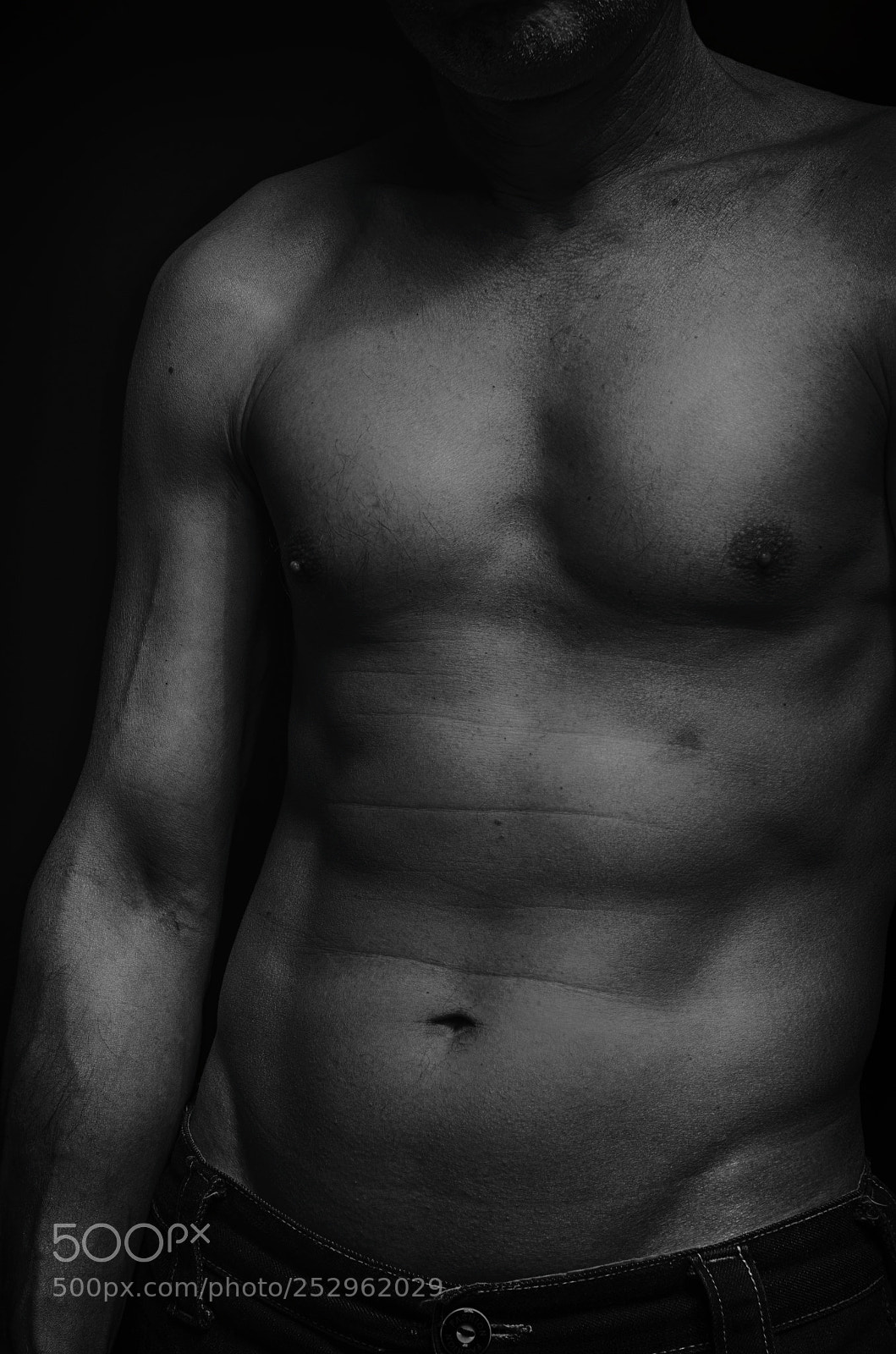 Nikon D5100 sample photo. Male torso. photography
