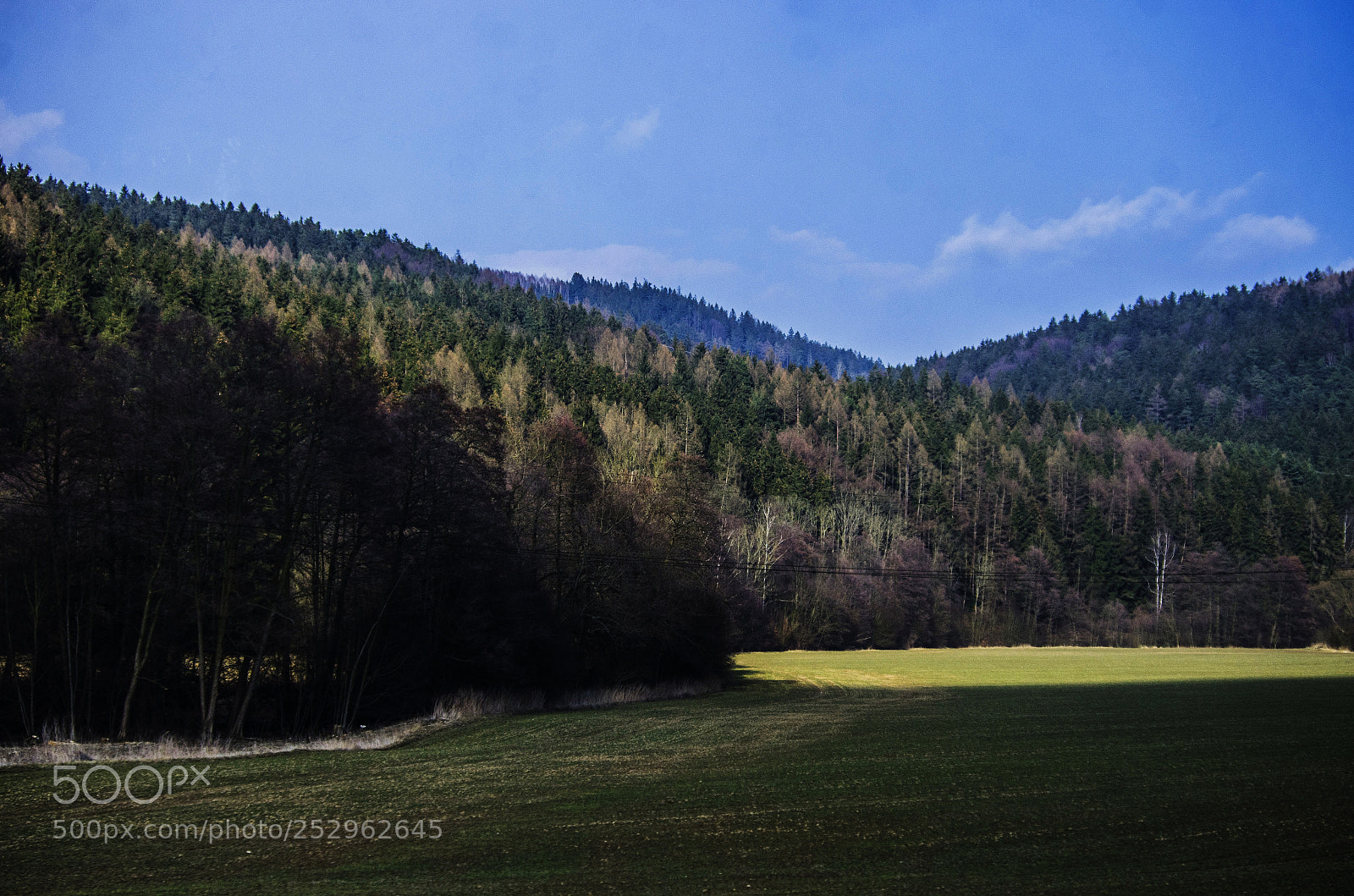 Pentax K-5 sample photo. Czech hills photography