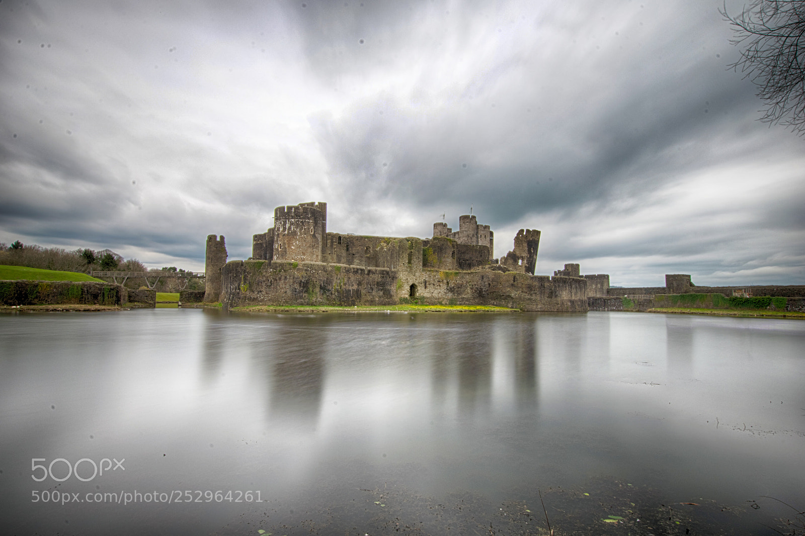 Nikon D3300 sample photo. Caerphilly hdr photography