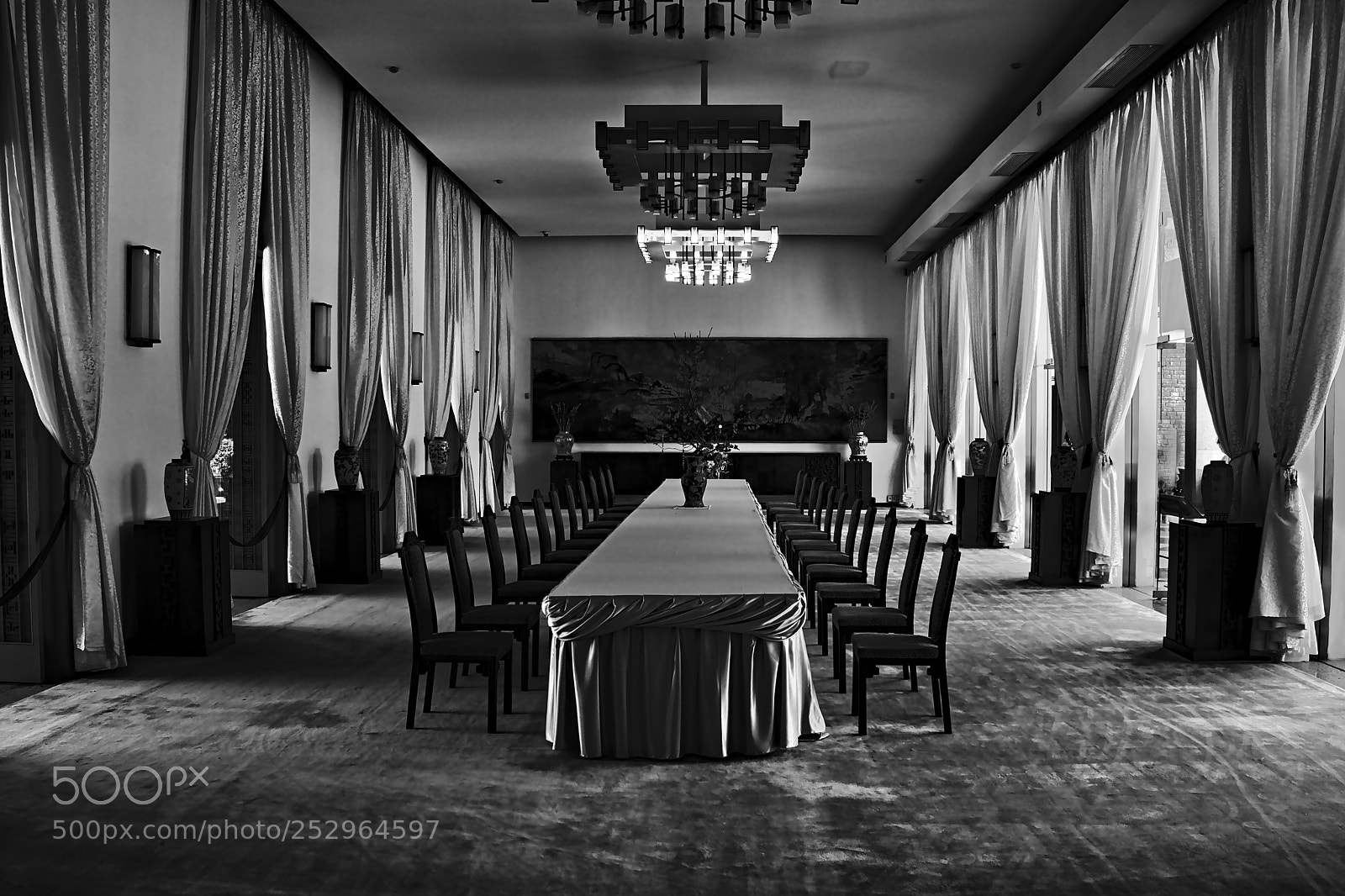 Fujifilm X-T2 sample photo. Banquet room at reunification photography