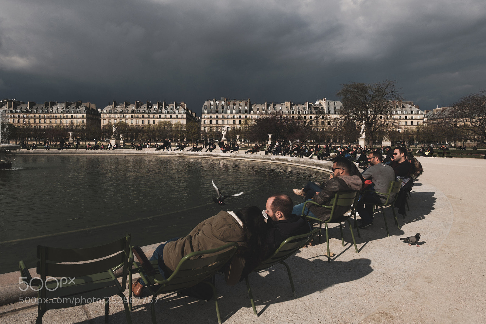 Fujifilm X-Pro2 sample photo. Tuileries garden, paris photography
