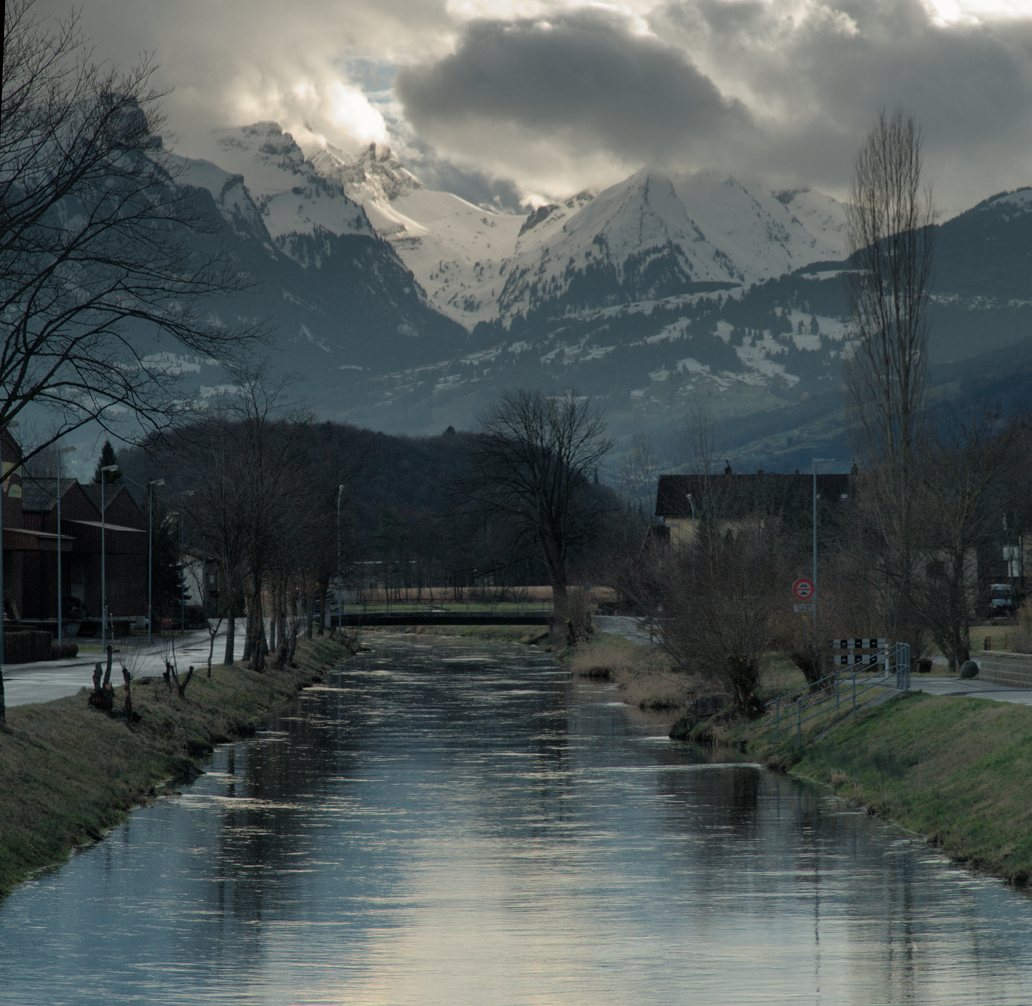 Nikon D300 sample photo. Evening in rüthi sg photography