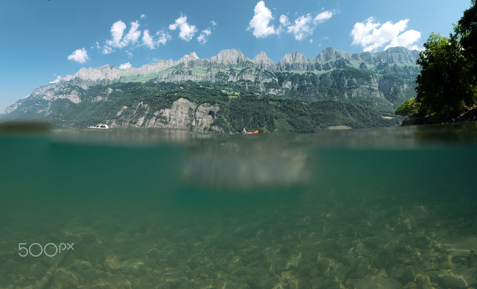 Nikon D300 sample photo. Walensee photography