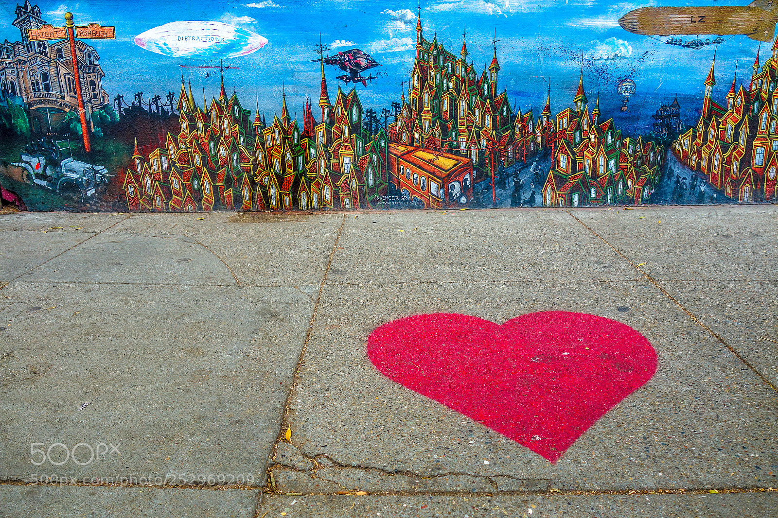 Sony Cyber-shot DSC-RX100 sample photo. Street art haight ashbury photography
