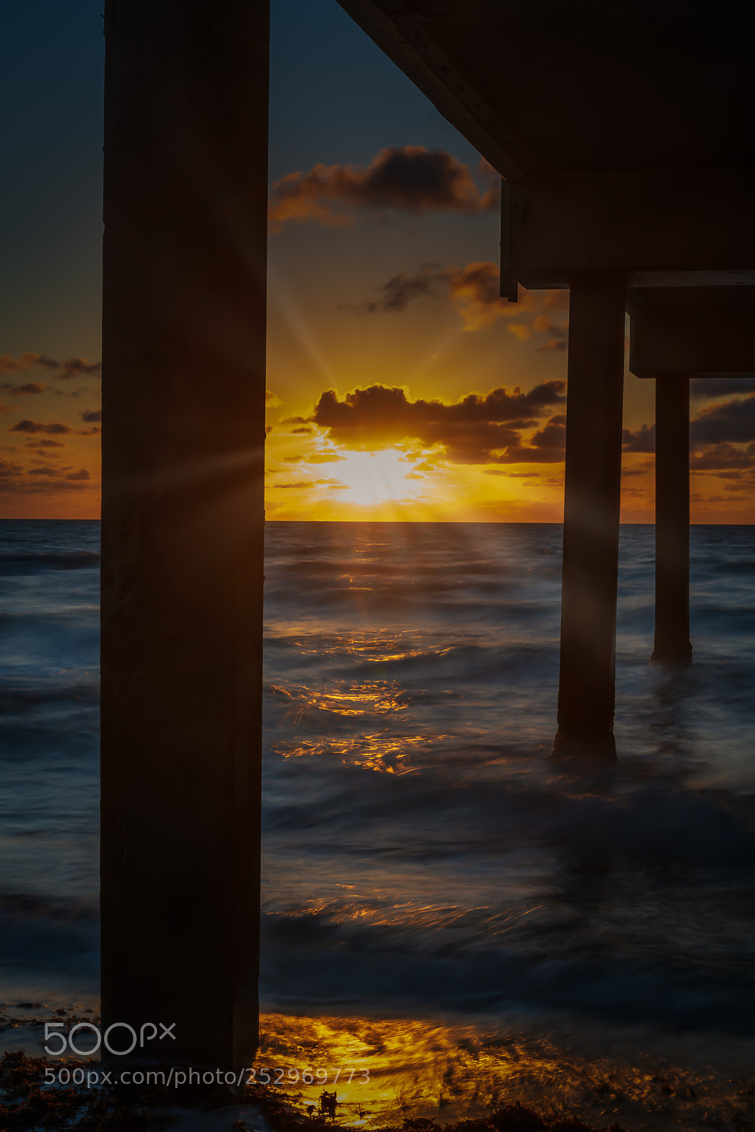 Sony a7R II sample photo. Dania beach pier sunrise photography