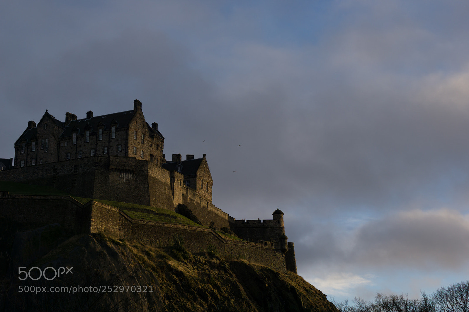 Sony a6000 sample photo. Edinburgh castle photography