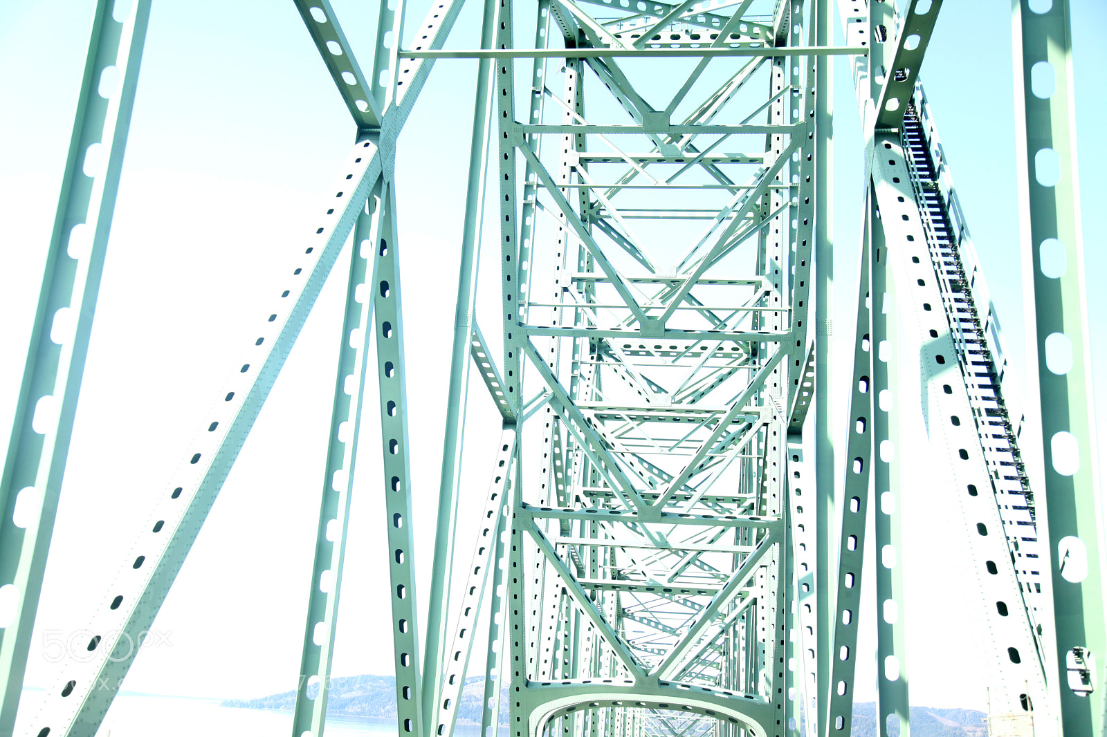 Canon EOS 5D Mark II sample photo. Bridge || abstract || oregon photography