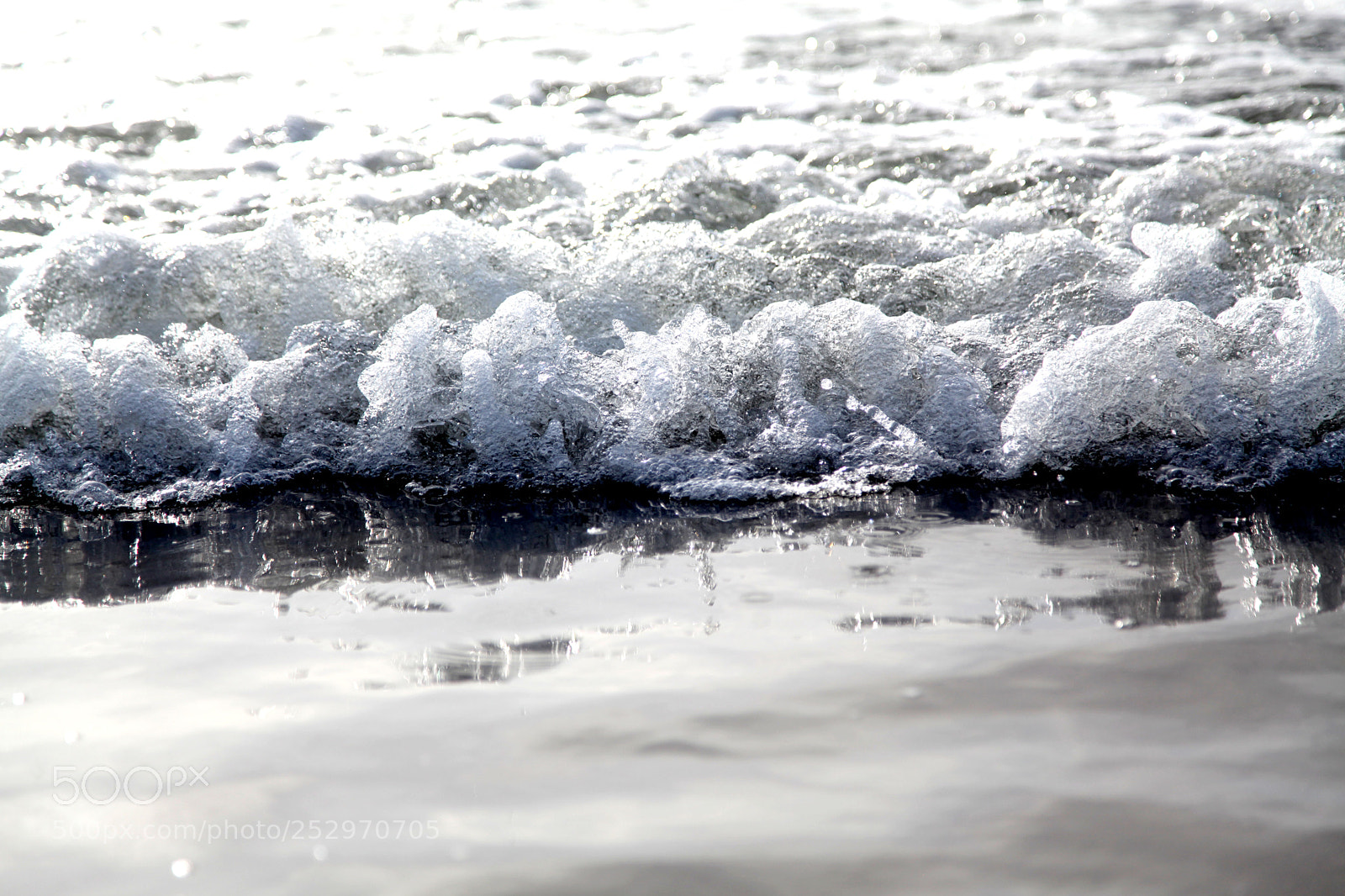 Canon EOS 5D Mark II sample photo. Ocean waves at the photography