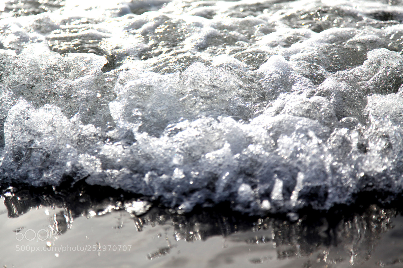 Canon EOS 5D Mark II sample photo. Ocean waves at the photography