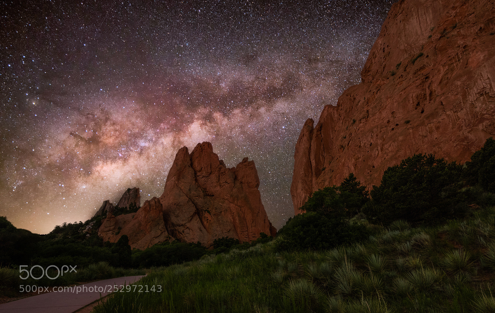 Nikon D810 sample photo. Garden of the gods photography