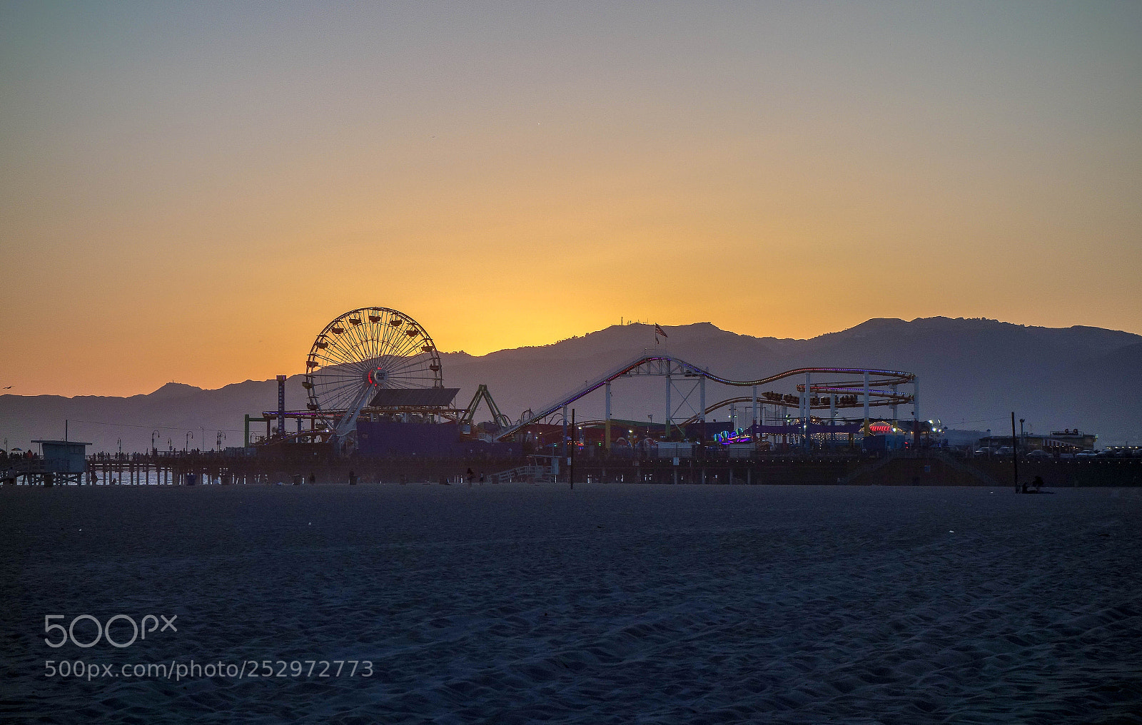 Sony Cyber-shot DSC-RX100 sample photo. Santa monika pier photography