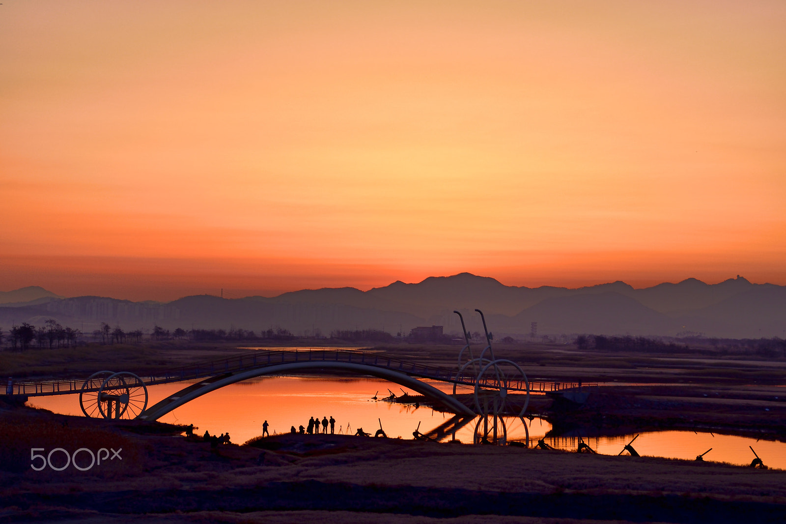 Nikon D5500 sample photo. Daybreak and photograpers photography
