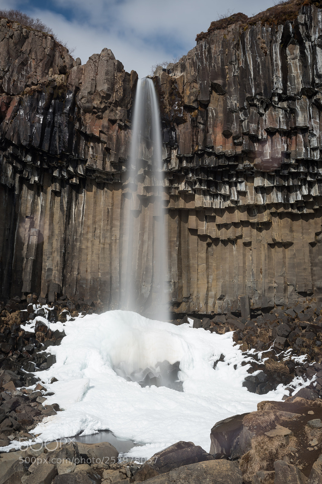 Nikon D750 sample photo. Svartifoss - iceland photography
