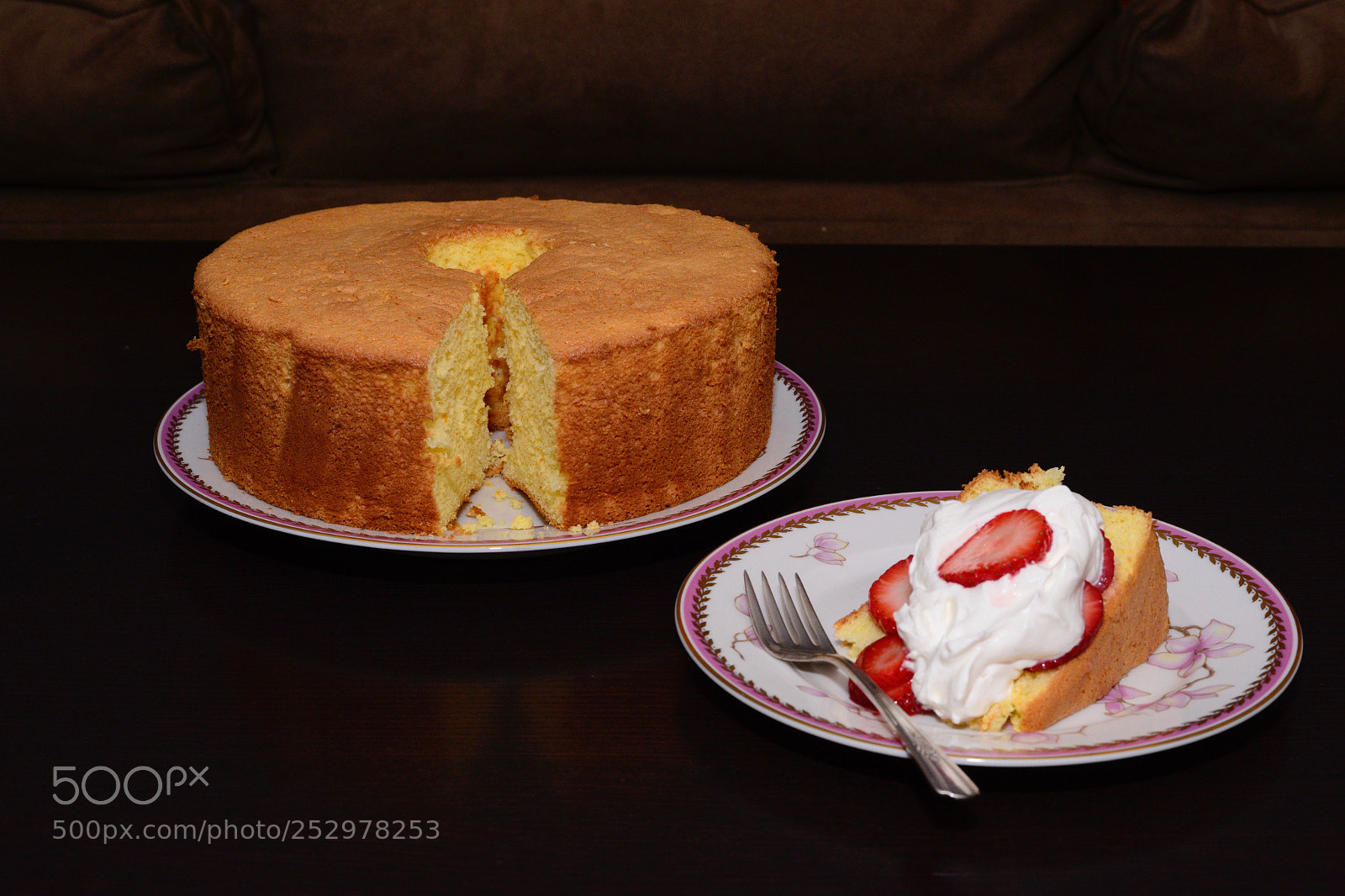 Nikon D800 sample photo. Sponge cake photography