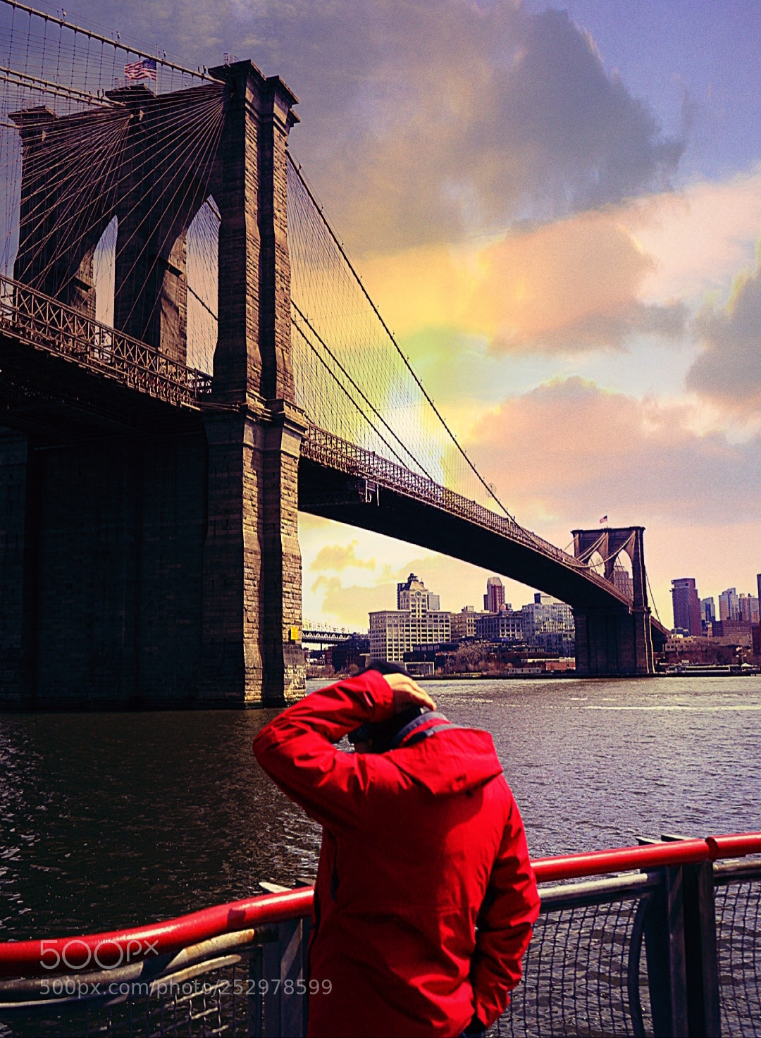 Sony a7 II sample photo. Brooklyn bridge photography