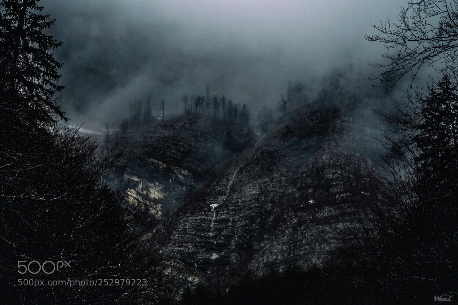 Olympus OM-D E-M5 II sample photo. Misty mountains photography