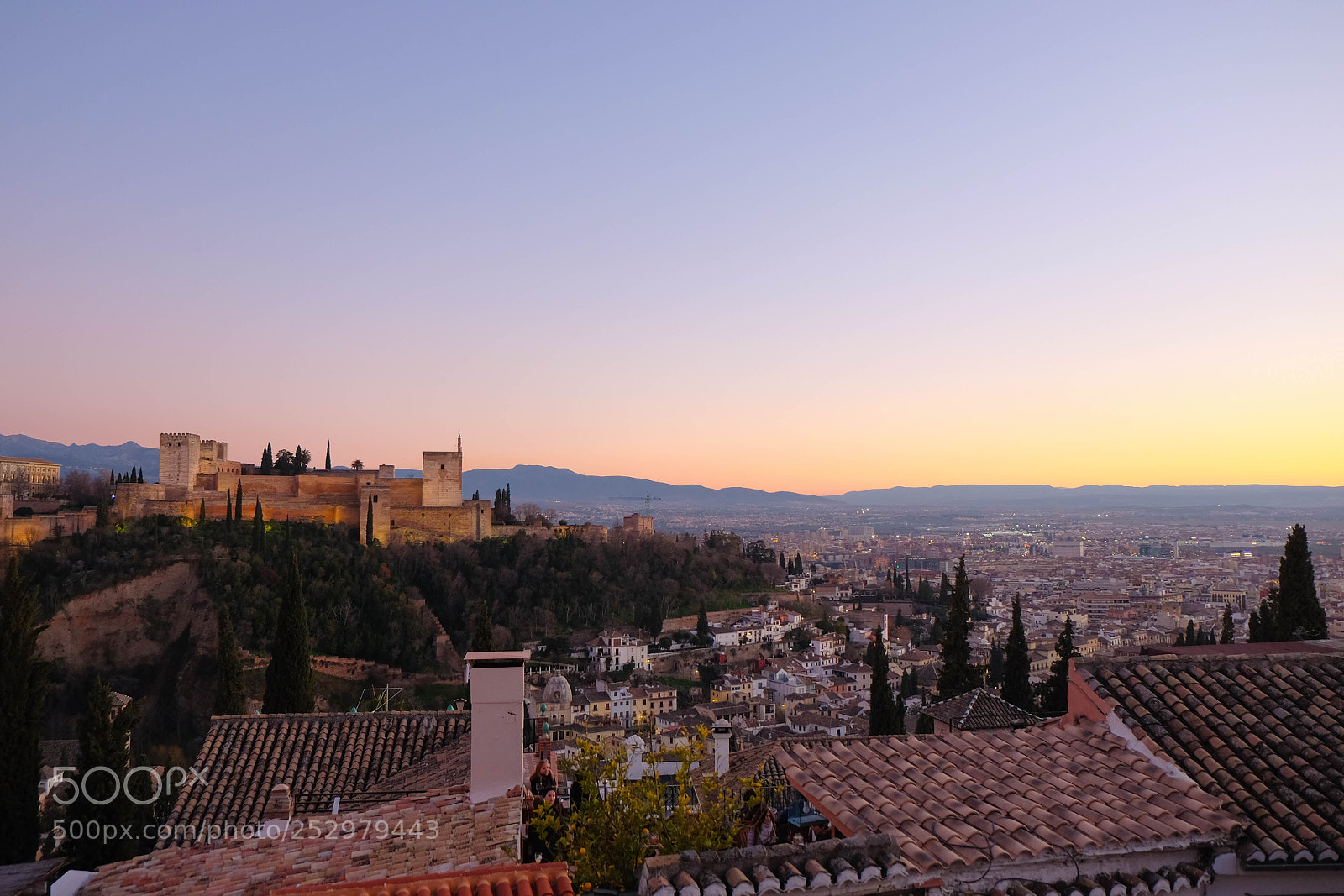 Fujifilm X-T10 sample photo. Granada sunset photography