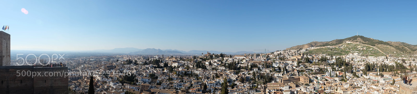 Fujifilm X-T10 sample photo. Panorama of granada photography