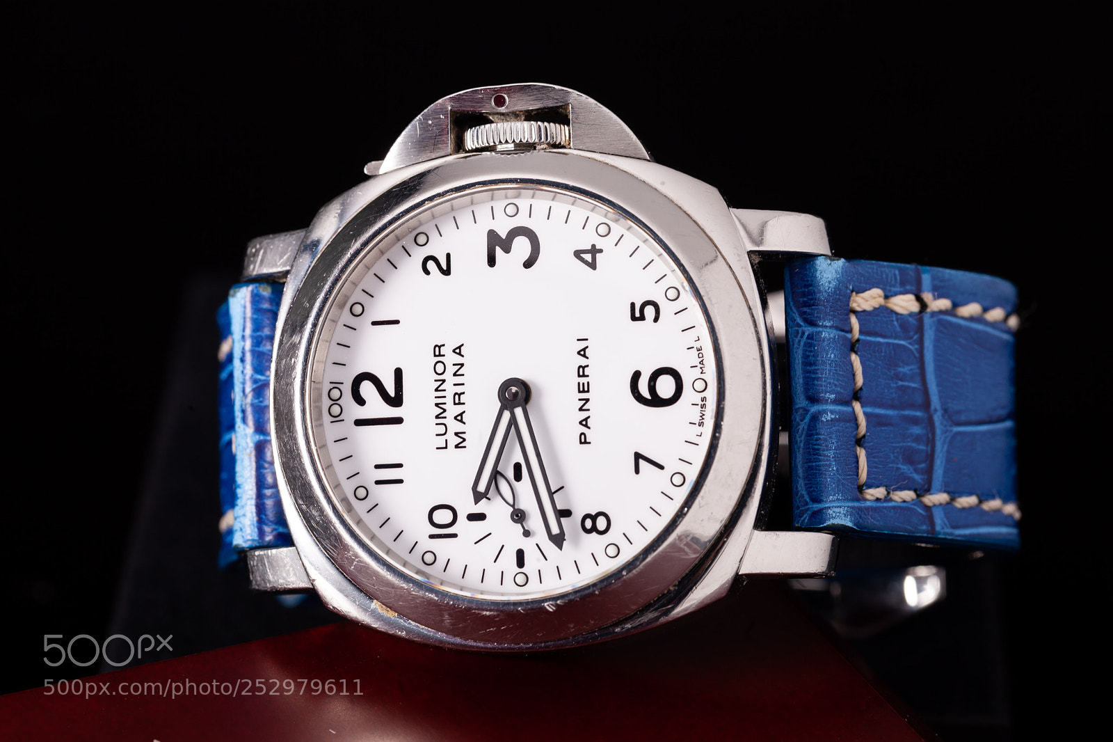 Canon EOS 5D Mark II sample photo. Panerai luminor marina photography