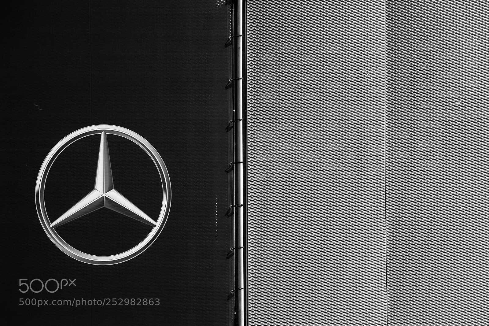Sony a7 II sample photo. Mercedes car dealer photography