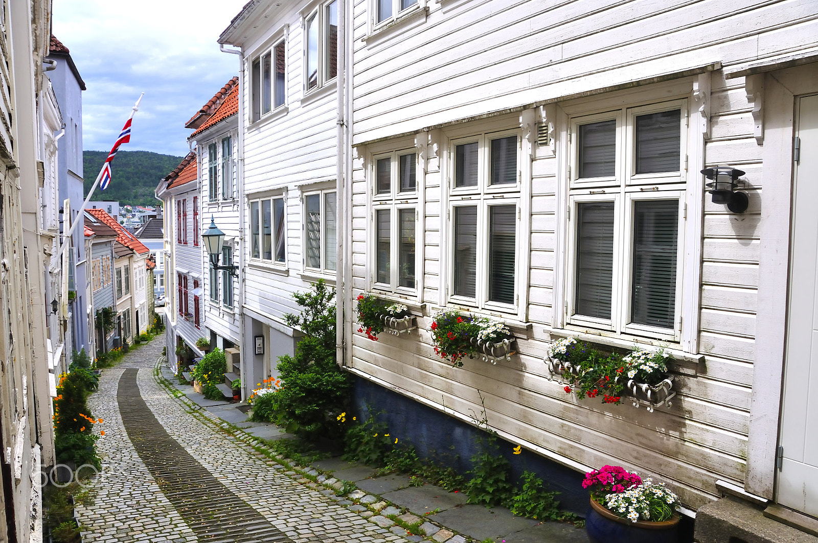 Nikon D90 sample photo. White houses of wood photography
