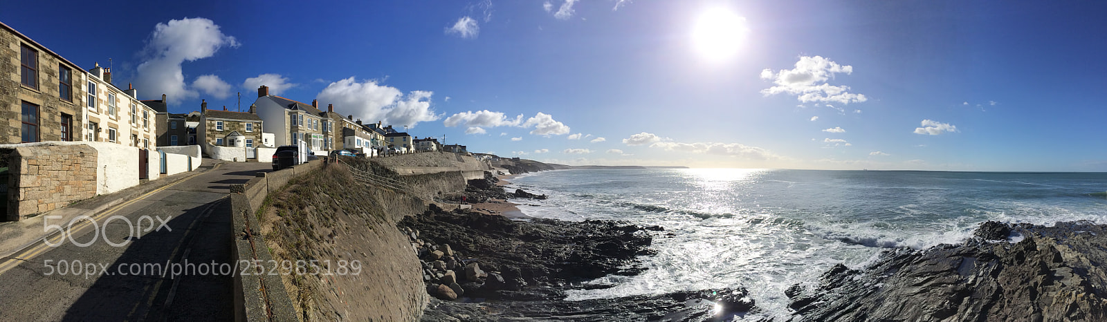 Apple iPhone 5s sample photo. Pano cornwall photography
