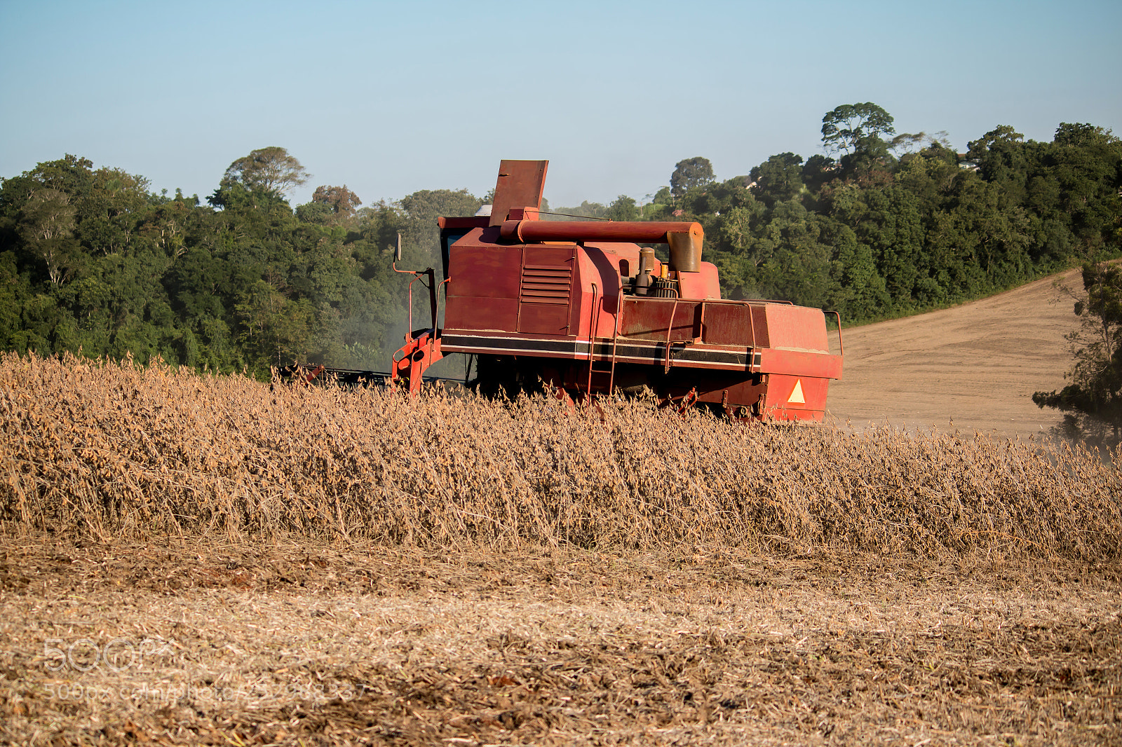 Canon EOS 70D sample photo. Soybean harvest photography
