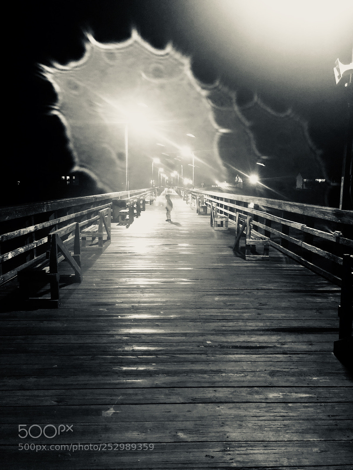 Apple iPhone X sample photo. Pier photography