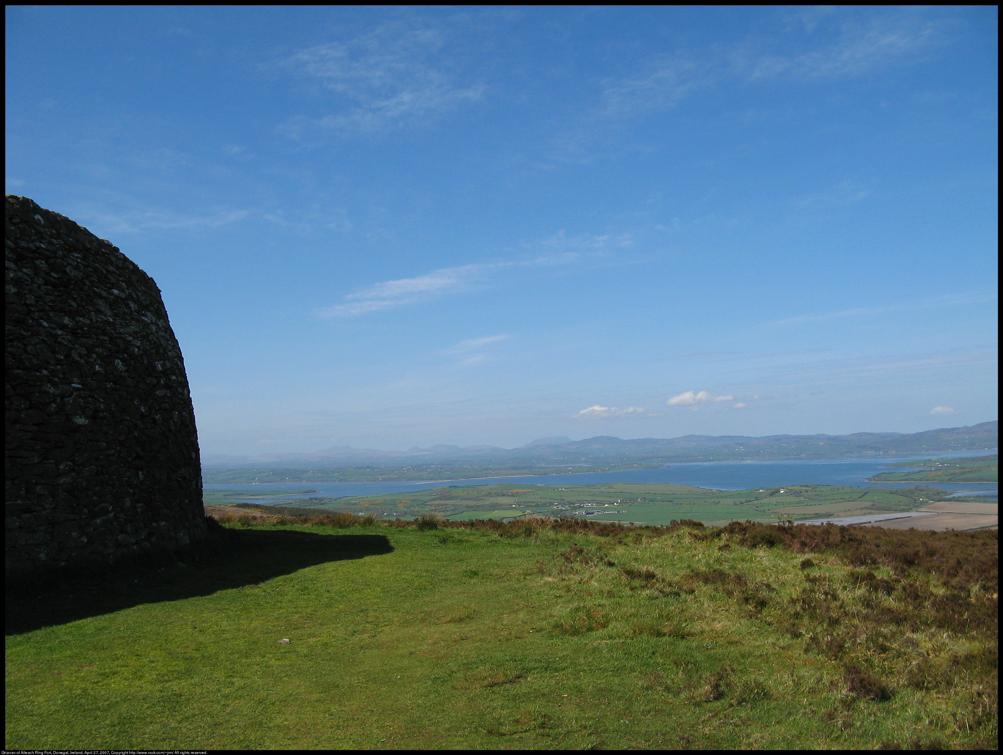 Canon POWERSHOT A710 IS sample photo. Grianan of aileach, donegal, ie photography