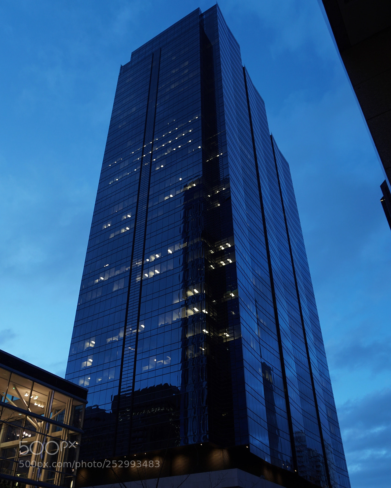 Sony a6500 sample photo. City centre @ twilight photography