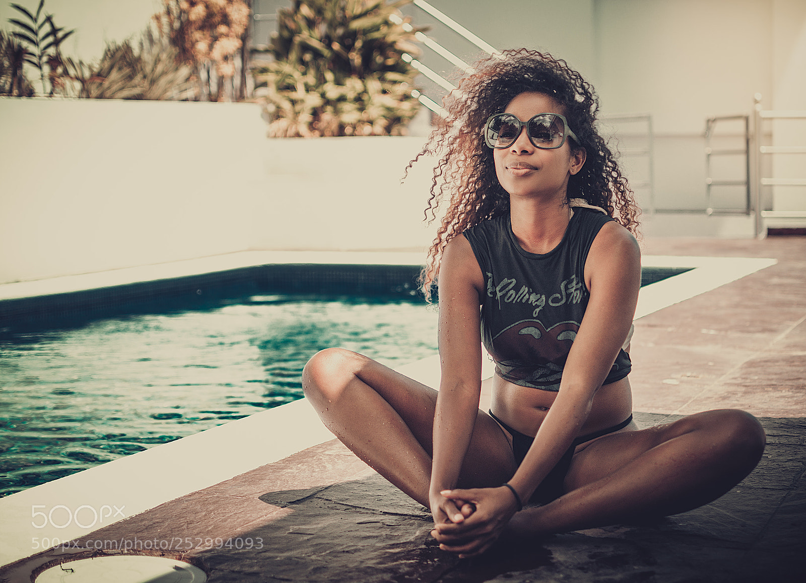 Nikon D7100 sample photo. Samara by the pool photography