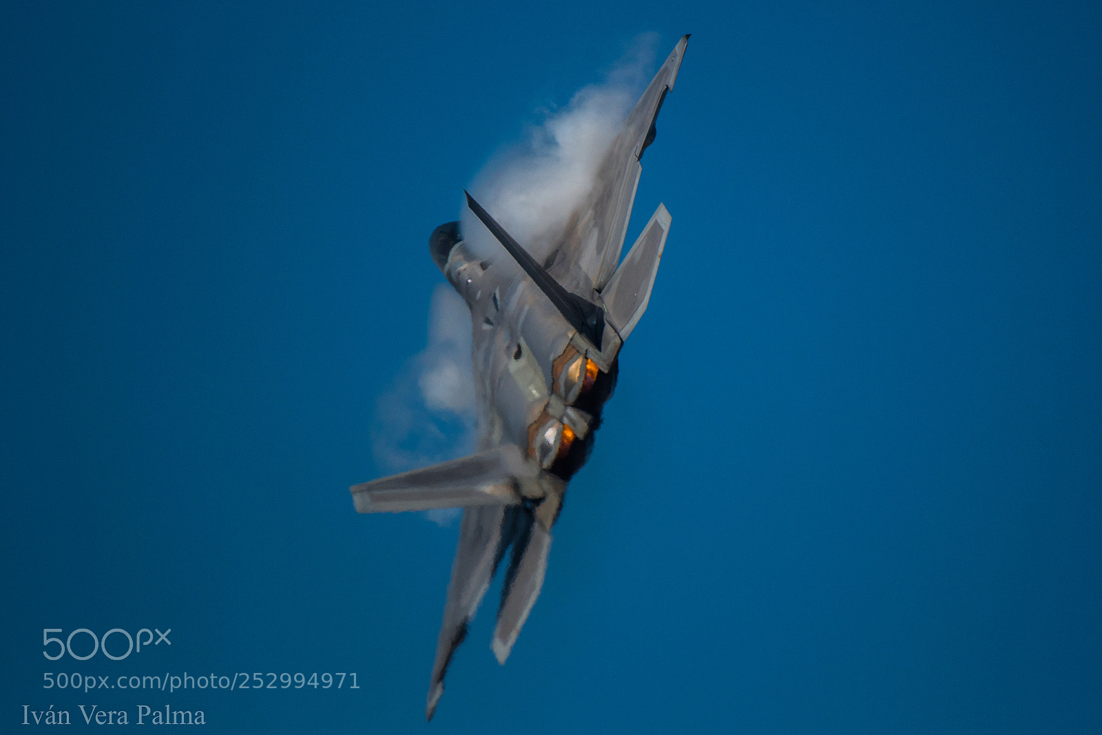 Nikon D500 sample photo. F22 raptor photography