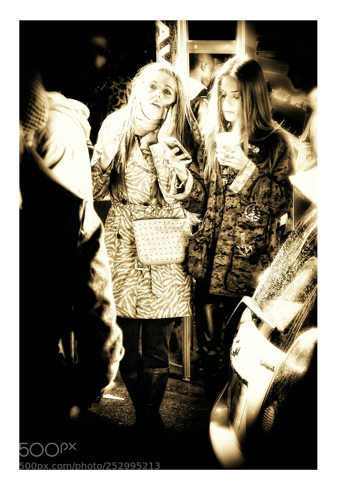 Nikon D5000 sample photo. Faces in crowd two photography