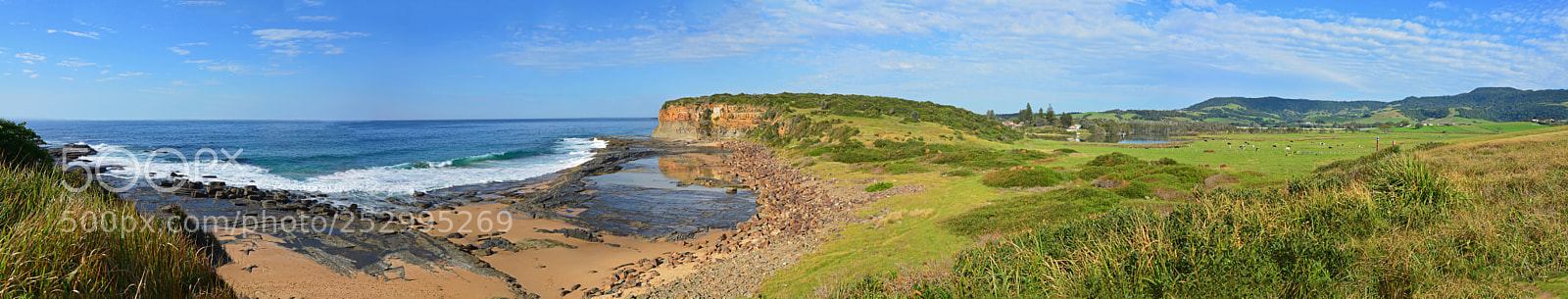 Nikon D5200 sample photo. Coastal view near gerringong photography