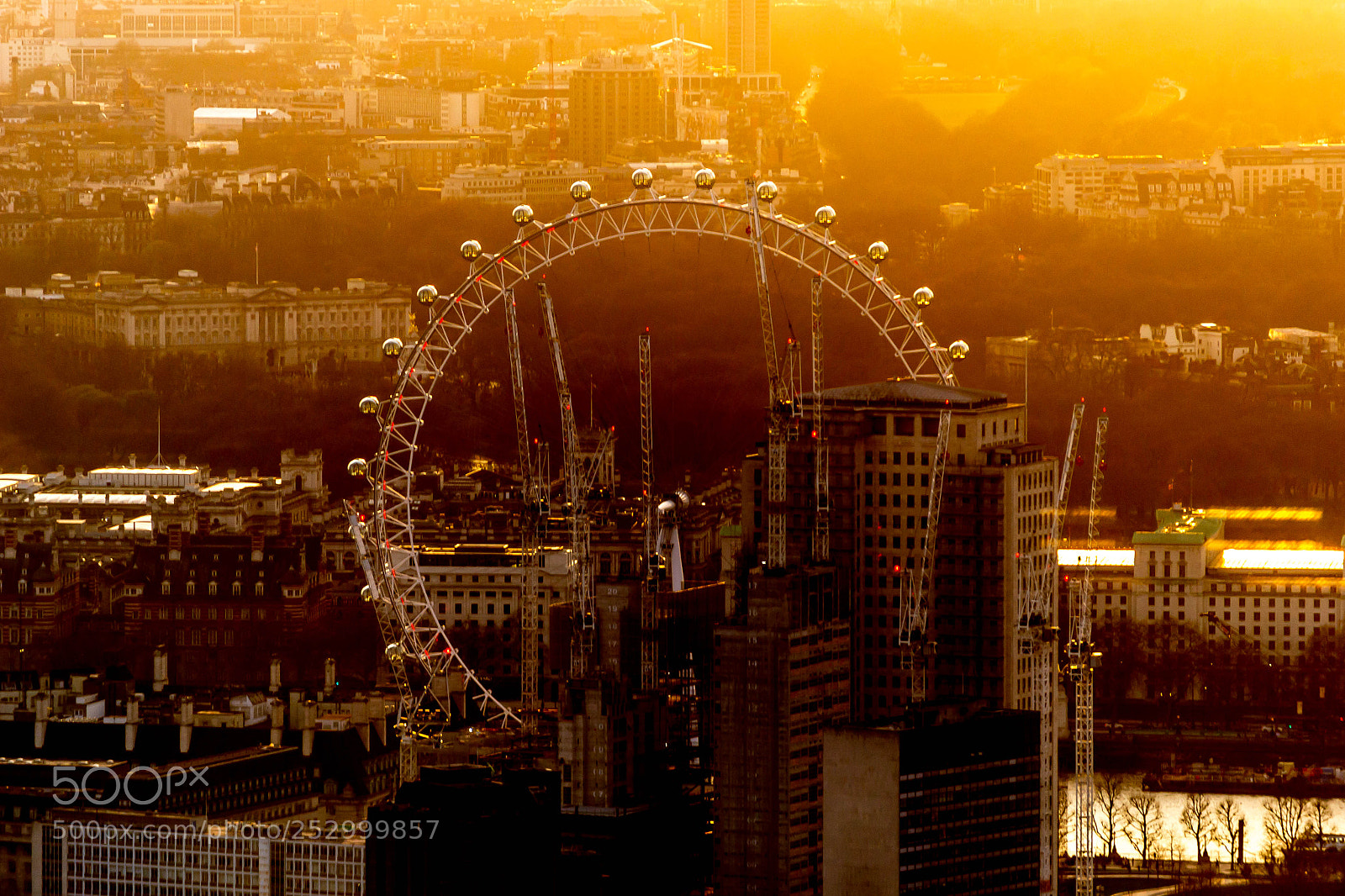 Nikon D3100 sample photo. London eye photography