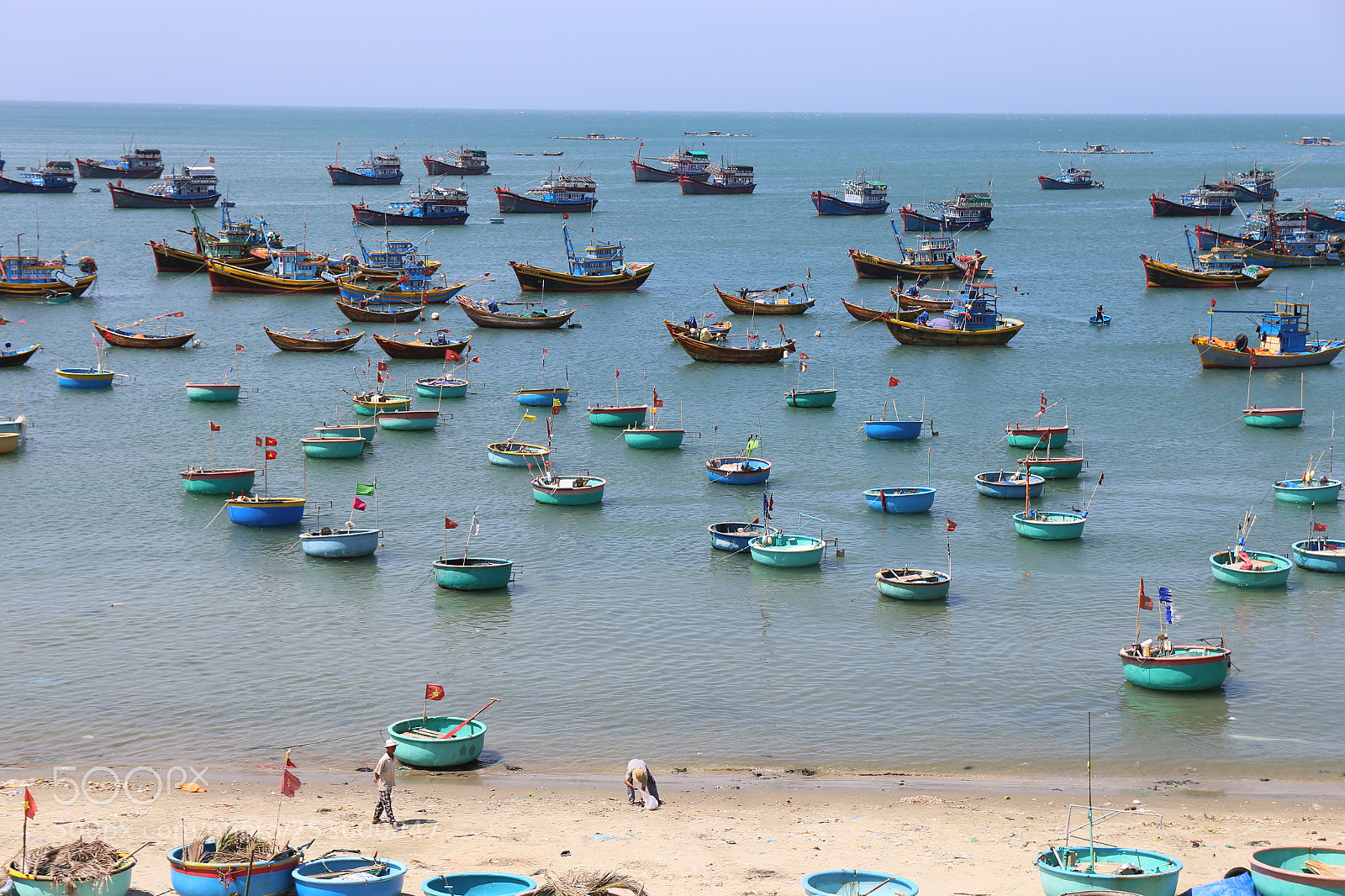 Canon EF 24-70mm F4L IS USM sample photo. Mui ne fishing village photography