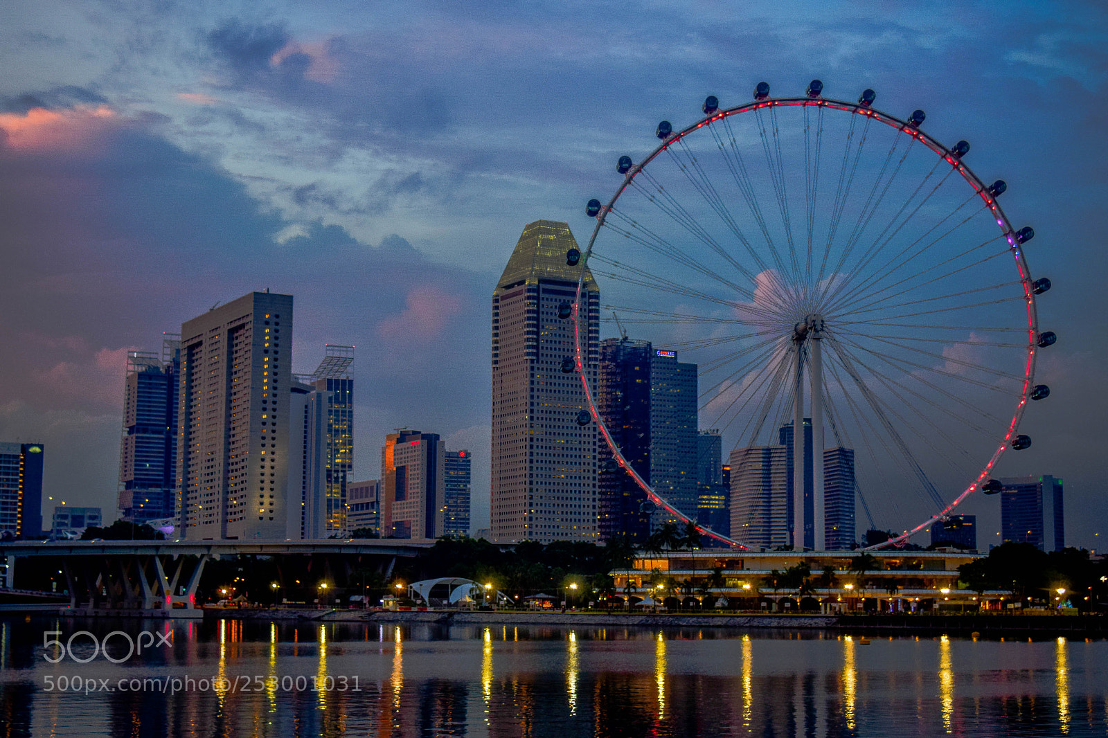 Nikon D5300 sample photo. Blue hour in the photography